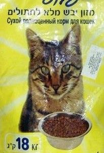 טייגר דלישס לחתול 18 קג Tiger