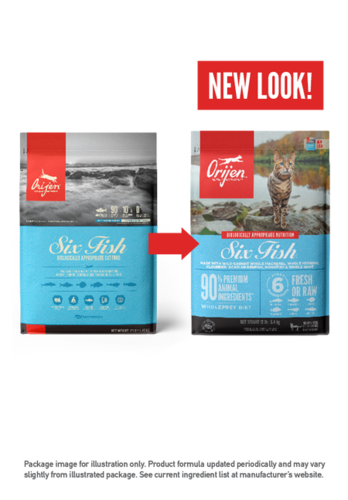 אוריג’ן חתול 6 דגים 5.4 קג Ooigen שם חדש לאותו מוצר