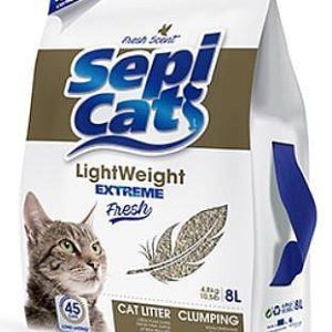 ספיקט חול מתגבש לייט וייט אקסטרים 8 ל'- Sepicat