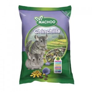 שק 2.5 ק"ג של Machoo מזון פרימיום לצ'ינצ'ילות – כופתיות עשירות בויטמין C, סיבים ושומנים.
