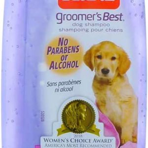 בקבוק 532 מ"ל של Hartz Tearless Puppy Shampoo בניחוח יסמין – שמפו עדין לגורי כלבים ללא דמע.