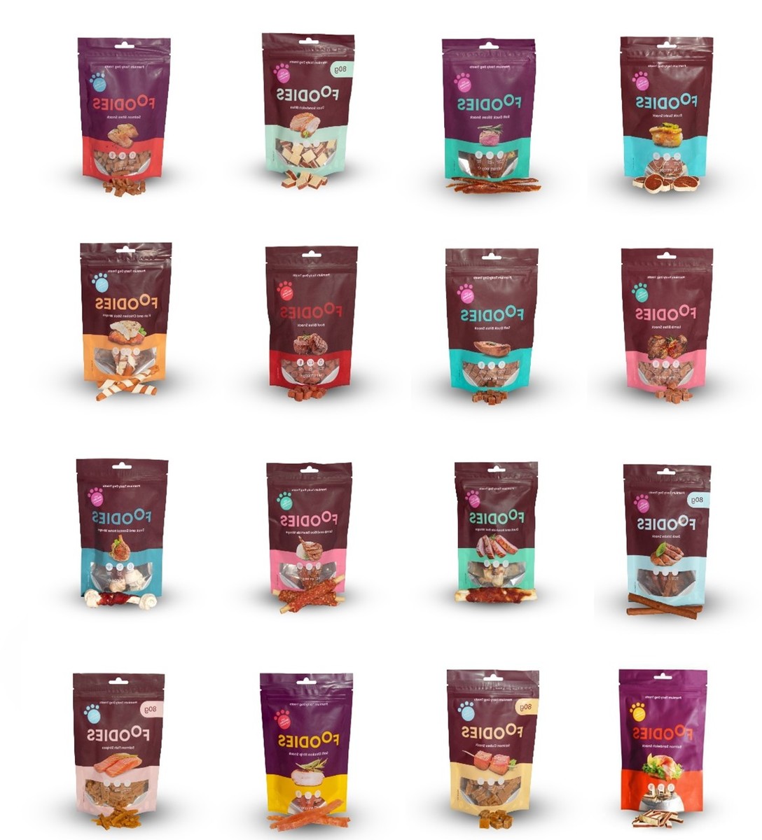 פודיס חטיף לכלב 100 ג Foodies