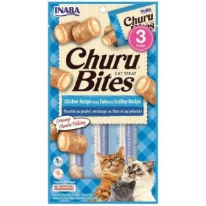 אינאבה צ'ורו בייטס חטיף עוף לחתול 30 ג Inaba