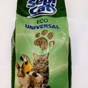 מצע טבעי ומתכלה לחתולים, סופג ריחות ושומר על ניקיון סביבתי, קל לשימוש ולתחזוקה, אידיאלי לחובבי פתרונות ירוקים בבית.