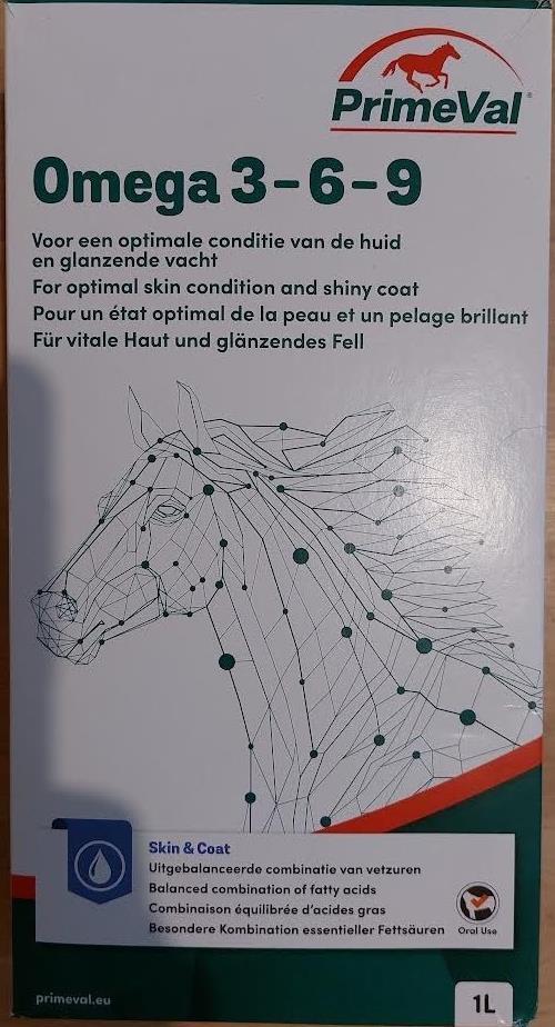 פרימוואל אומגה 3-6-9 לסוסים Primeval