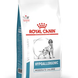 HYPOALLERGENIC_MODERATE_DOG רויאל קנין היפואלרגני מופחת קלוריות לכלב 7 ק״ג Royal canin