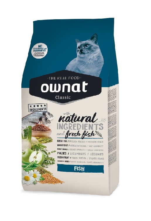 אוונט חתול קלאסיק דגים עשיר באומגה, משפר את בריאות העור ושיער