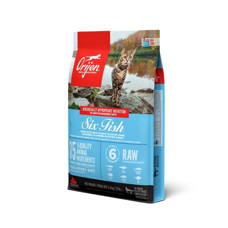 אוריגן חתול בוגר סיקס פיש 5.4 קג