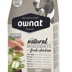 אוונט קלאסיק עוף לייט לכלב 20 ק"ג Ownat