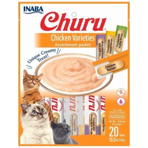 החתול שלך לא יחכה! תן לו את הפינוק המושלם – הזמינו עכשיו את אינאבה צ'ורו ותראה אותו מאושר בכל ביס! 😻