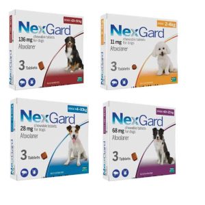 טיפול חודשי בטעם חטיף, להגנה קלה ובטוחה מפני טפילים בכל משקל.