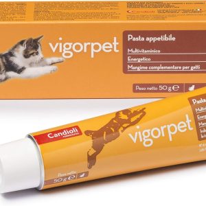 צינור Vigorpet Paste PS121 50 ג' – משחה תזונה עשירה בויטמינים לחתולים, מבית Candioli.
