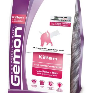 מזון יבש ייעודי לגורי חתולים מגיל חודש ועד 12 חודשים, שפותח במיוחד לתמיכה בצמיחה תקינה והתפתחות מערכת החיסון והעיכול. מבוסס על עוף ואורז