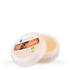 צנצנת משחת BIO BALM 50 מ"ל של Dermoscent – משחה טבעית לטיפול והגנה על עור הכלב