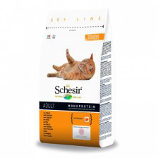 מזון יבש פרימיום לחתולים בוגרים, חלבון עוף 33.5 %, סיבים טבעיים, צמחי מרפא, איכות איטלקית ללא צבעים מלאכותיים.