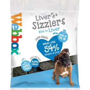 חטיף רך וטעים לכלבים בטעמי עוף, כבד ובייקון, מרקם עסיסי, מרכיבים איכותיים ועשירים בחלבון. מושלם כפינוק יומיומי או לאילוף.