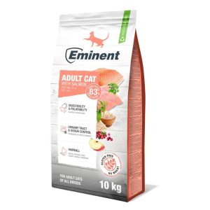 תנו לחתול שלכם ליהנות מטעם סלמון עשיר, בריאות מיטבית ופרווה מבריקה – עם Eminent Adult Cat!​