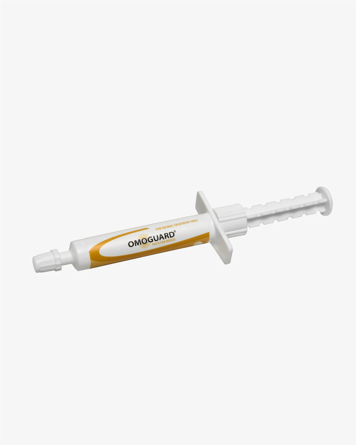 מזרק מדוד של אומוגארד פייסט 30 מ"ל, תכשיר וטרינרי לטיפול ומניעה של כיב קיבה בסוסים.
