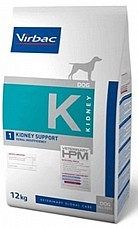 וירבק כלב בוגר 12 קג K תמיכה בתפקוד הכליות: פורמולה ייחודית להפחתת עומס על הכליות ולשמירה על בריאותן.