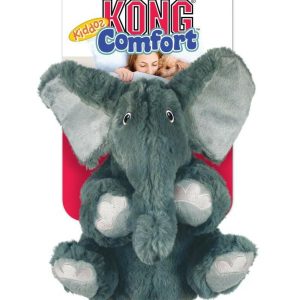 קונג קידוס פיל – בובת צעצוע רכה עם צפצפה פנימית לכלבים בינוניים וגדולים