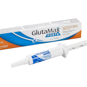 מזרק משחה Glutamax Forte 15 מ"ל – תוסף לחיזוק תפקוד הכבד של חתולים, משחה טעימה מבוססת Siliphos® ויטמין E.