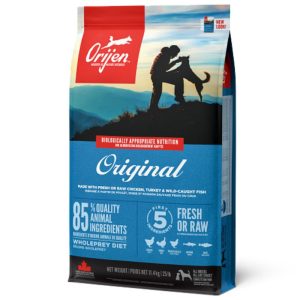 אוריגן אוריגינל לכלב בוגר 5 סוגי בשר איכותיים