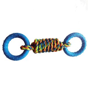 חבל דנטלי עם טבעות לעיסה