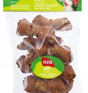 בונזו Joy עצם קשר מעושנת עם ציפוי עוף 200 ג' Bonzo
