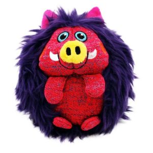 הצעצוע משלב פרווה רכה עם חומר עמיד ללעיסה, מה שמאפשר משחק בטוח ומהנה. הגודל האידיאלי מתאים לכלבים קטנים ובינוניים, ומעודד משחק אינטראקטיבי בין הכלב לבעליו.