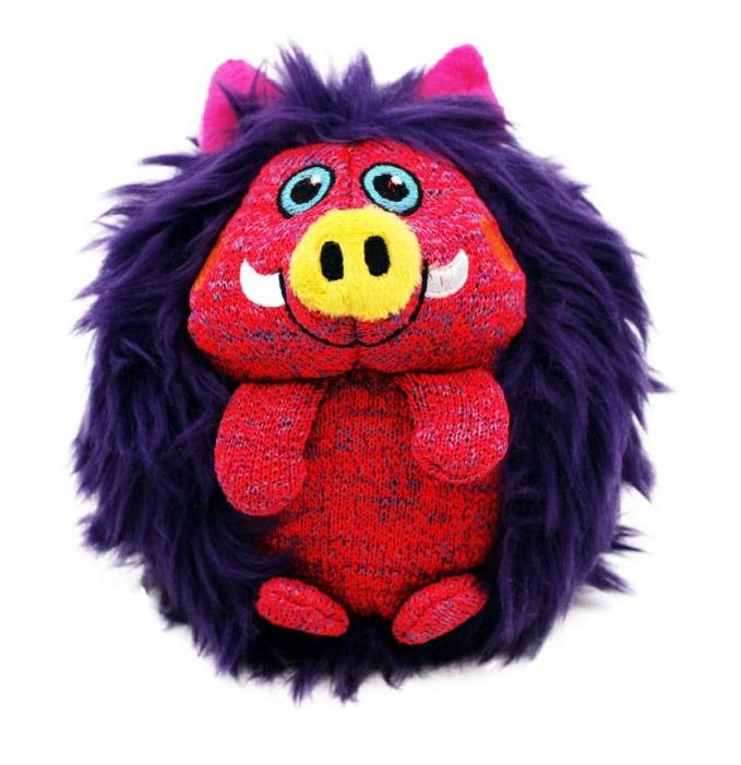 הצעצוע משלב פרווה רכה עם חומר עמיד ללעיסה, מה שמאפשר משחק בטוח ומהנה. הגודל האידיאלי מתאים לכלבים קטנים ובינוניים, ומעודד משחק אינטראקטיבי בין הכלב לבעליו.