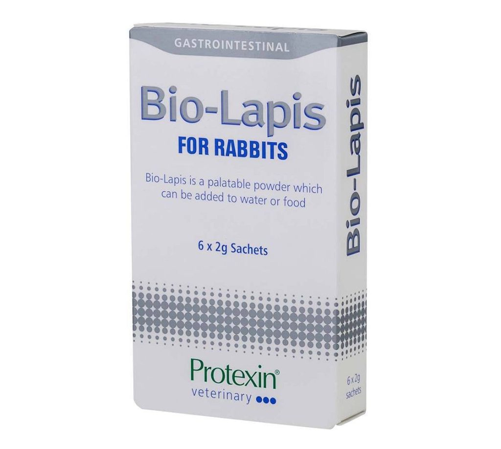 שקית 2 גרם Bio-Lapis – אבקה טעם דנדליון לטיפול בהתייבשות ותחזוקת עיכול לארנבונים.