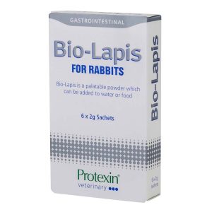 שקית 2 גרם Bio-Lapis – אבקה טעם דנדליון לטיפול בהתייבשות ותחזוקת עיכול לארנבונים.