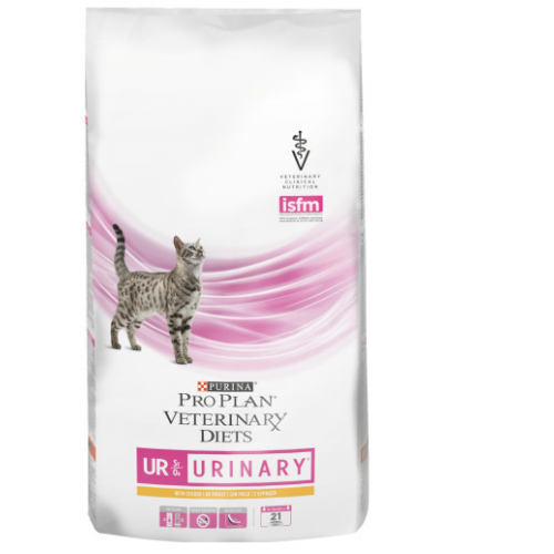 מזון יבש רפואי לחתולים בוגרים, המסייע במניעת היווצרות אבנים בדרכי השתן ובפירוק אבנים קיימות.