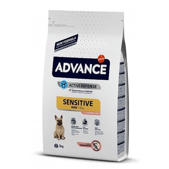 אדוונס כלב S סנסיטיב סלמון 3 קג Advance