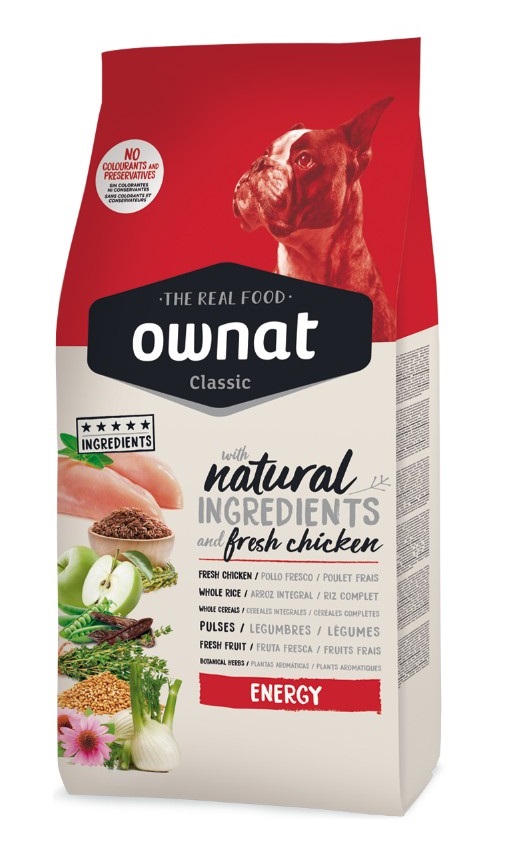 שק מזון יבש לכלבים פעילים במיוחד