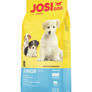 שק מזון יבש לגורי כלבים JosiDog Junior במשקל 18 ק"ג