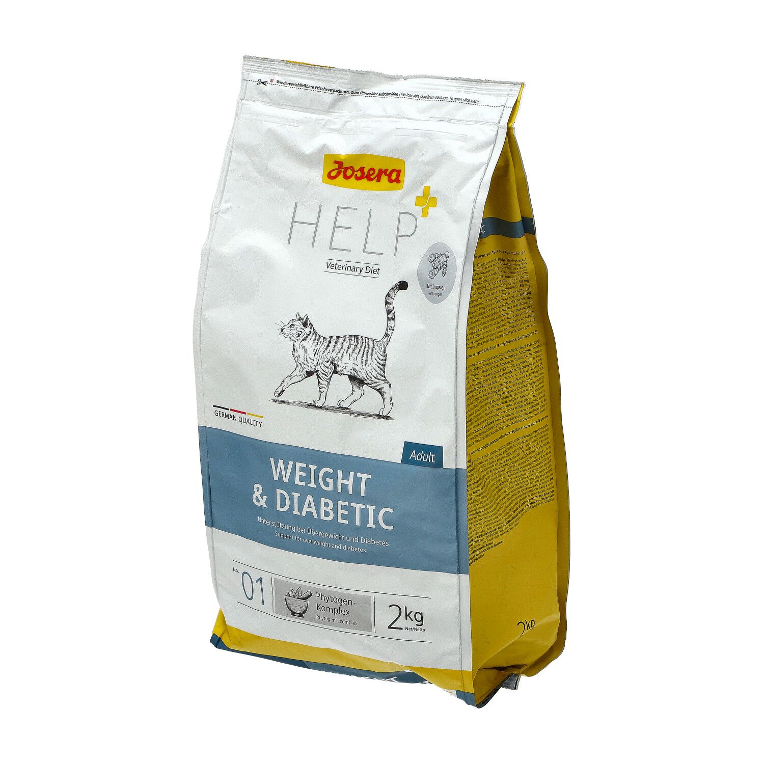 ג׳וסרה מזון יבש רפואי דיאבטיק לטיפול בסוכרת אצל חתולים בוגרים