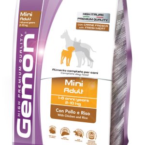 שק מזון יבש לכלבים קטנים בטעם עוף, 3 ק"ג