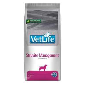 וט לייף מנג’מנט סטרוויט לכלב Vet Life שק מזון יבש רפואי לכלבים להמסה ומניעת אבני סטרובייט