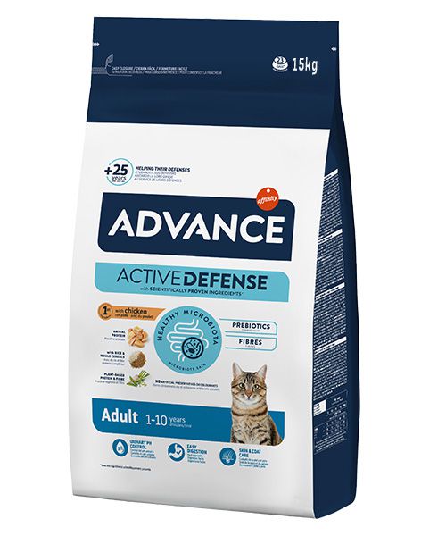 אדוונס עוף לחתול בוגר 15 קג