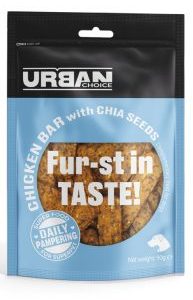 אורבן צויס חטיף עוף-עם-זרעי-ציה 90 גרם