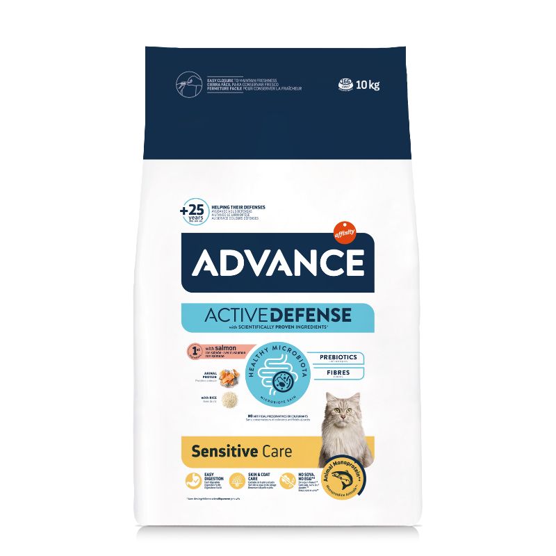 אדוונס חתול בוגר סנסיטיב סלמון Advance