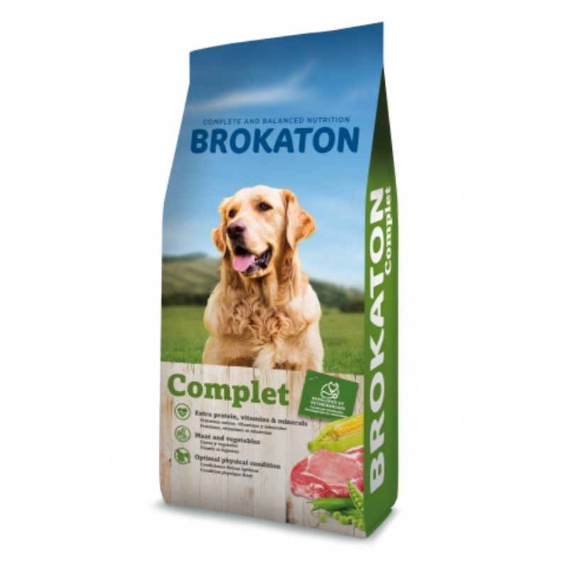 ברוקטון קומפלט לכלב אריזת חיסכון 20 קג Brokatan ברוקטון קומפלט לכלב אריזת חיסכון 20 קג Brokatan