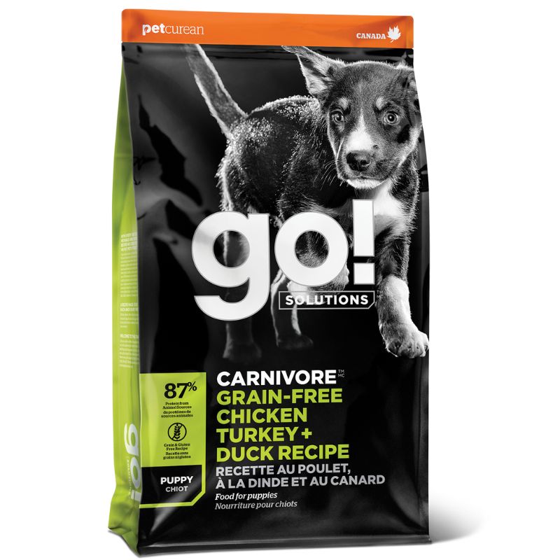 גו! גור כלב קרניבור עוף הודו ברווז 9.98 קג !Go גו! גור כלב קרניבור עוף הודו ברווז 9.98 קג !Go