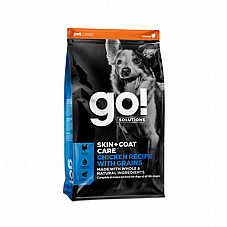 גו! כלב סקין אנד קואט קר עוף 9.98 קג !Go גו! כלב סקין אנד קואט קר עוף 9.98 קג !Go