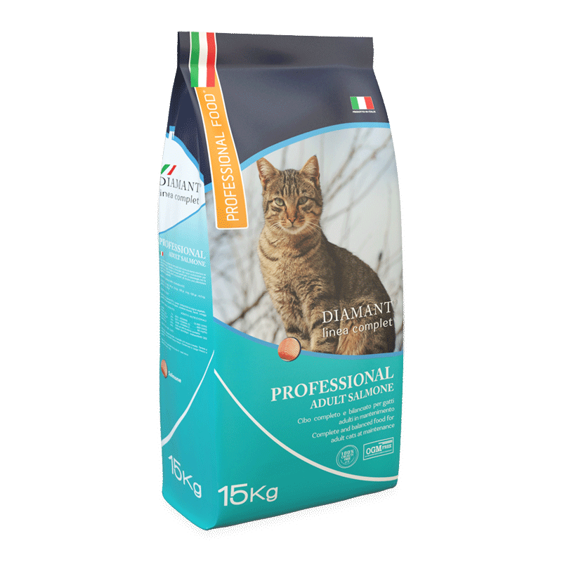 דיאמנט פרופשונל חתול סלמון 15 קג דיאמנט פרופשונל חתול סלמון 15 קג