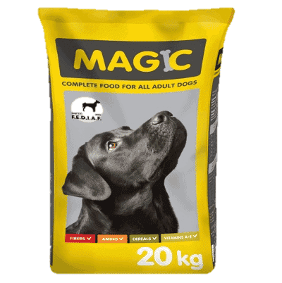 מזון יבש איכותי לכלבים בוגרים, בטעמים מגוונים, לשמירה על בריאות מיטבית.