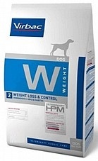 וירבק כלב משקל וסכרת 12 קג W2 פורמולה דלת אנרגיה מסייעת בירידה יעילה במשקל