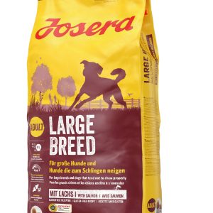 מזון יבש איכותי לכלבים בוגרים מגזע גדול, עם כופתיות גדולות, תמיכה במפרקים וטעם עשיר.