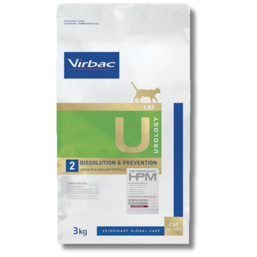 מזון רפואי לחתולים עם בעיות בדרכי השתן, מסייע בהמסת אבנים ומניעת היווצרותן מחדש, עם פורמולה עשירה בחלבון.
